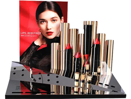 cosmetic counter display