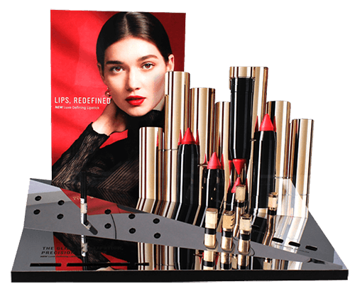 acrylic POP display for Cosmetic