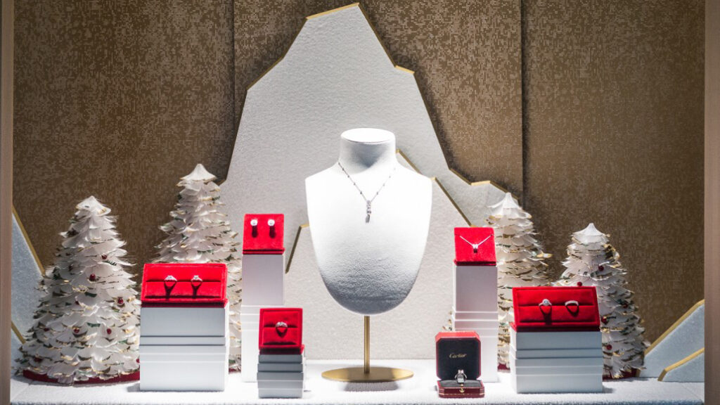Christmas Jewelry Display
