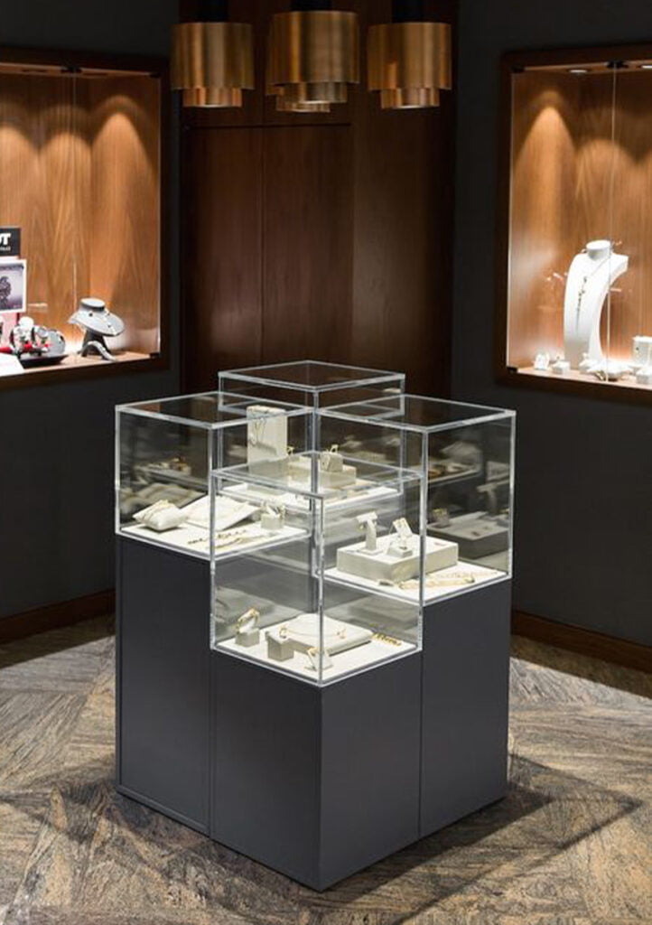 Jewelry display cases