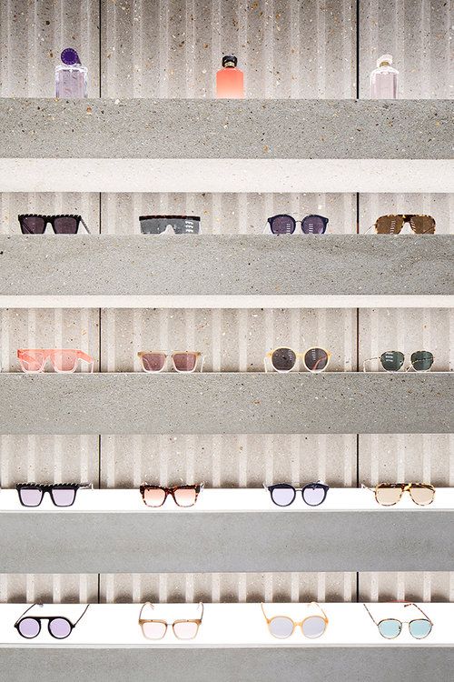 Luxury sunglasses display