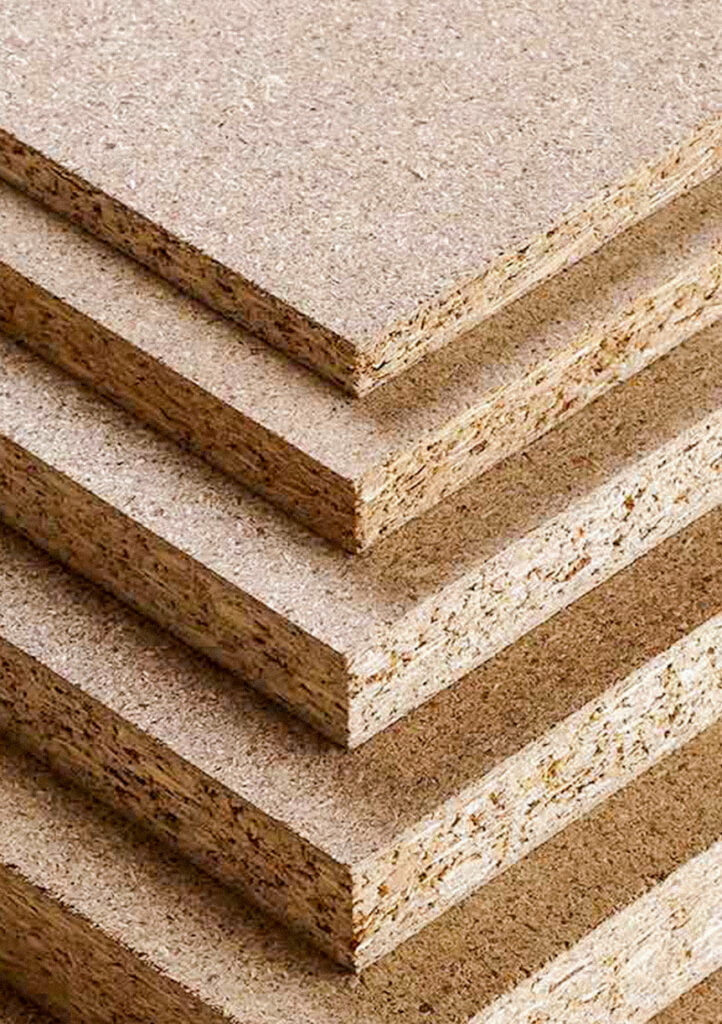 Particle board