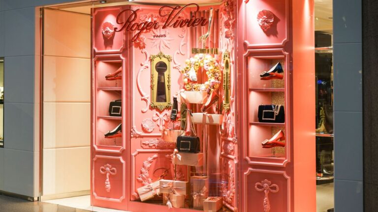 Wooden Window display