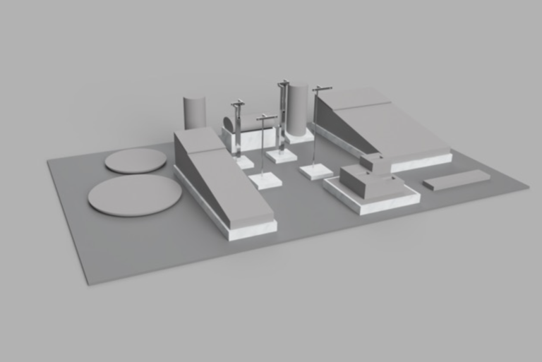 Retail display 3D visual included in proposal