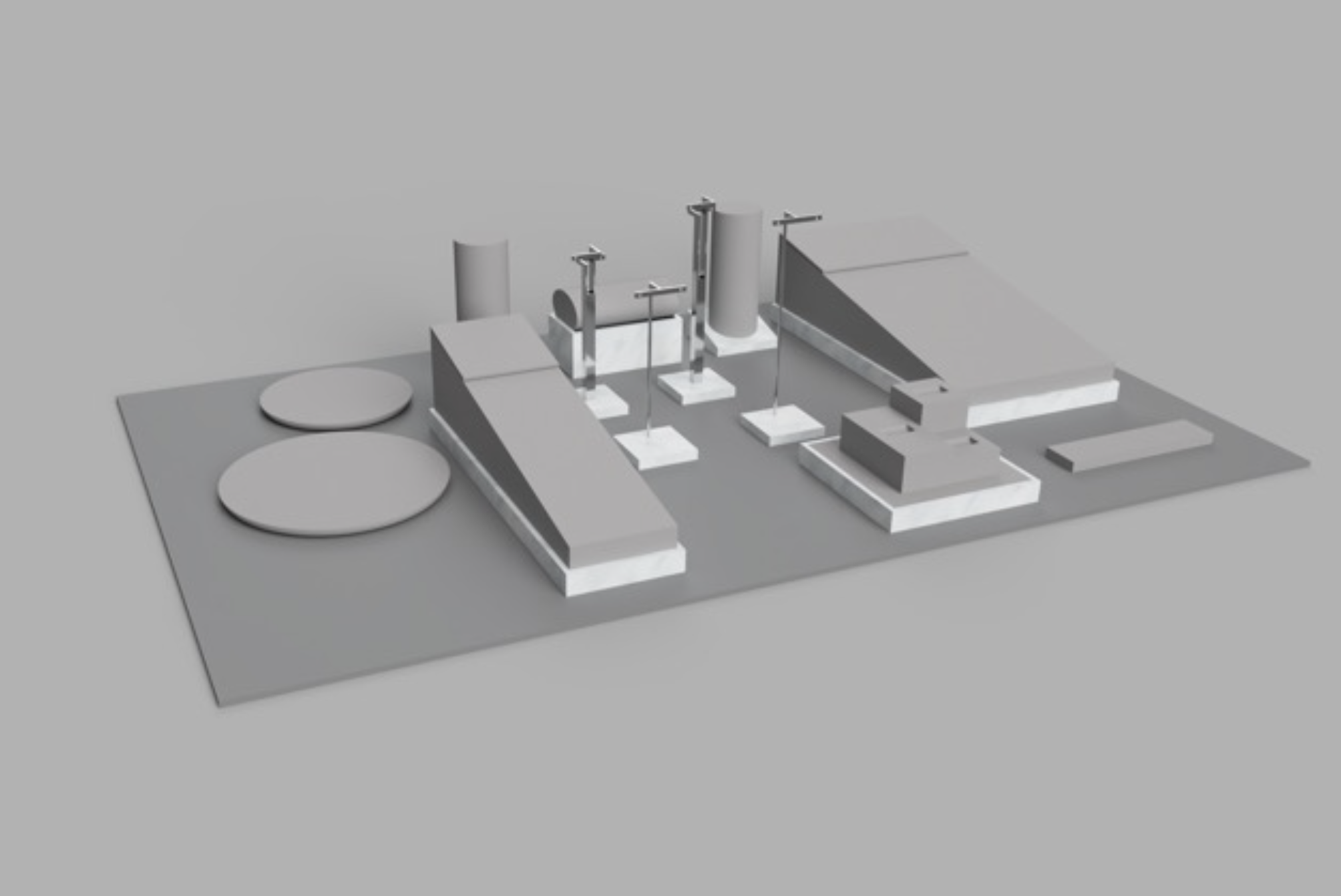 Retail display 3D visual included in proposal