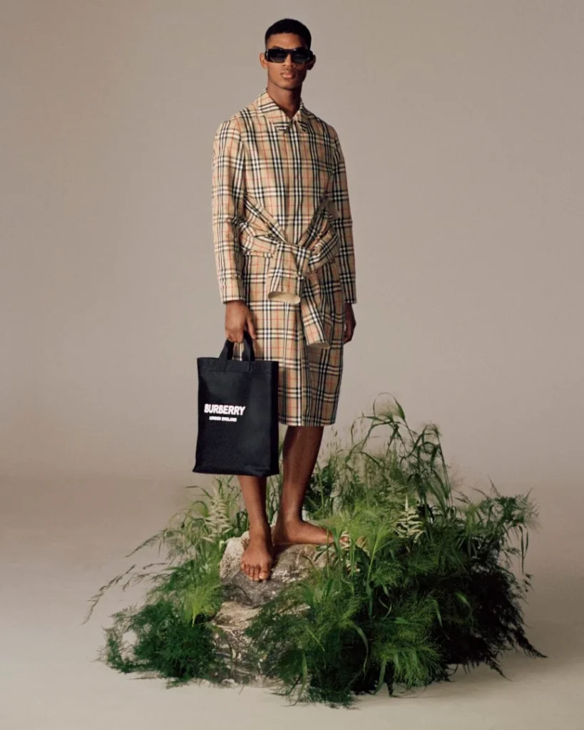 Burberry: The ReBurberry Edit Burberry uses ECONYL