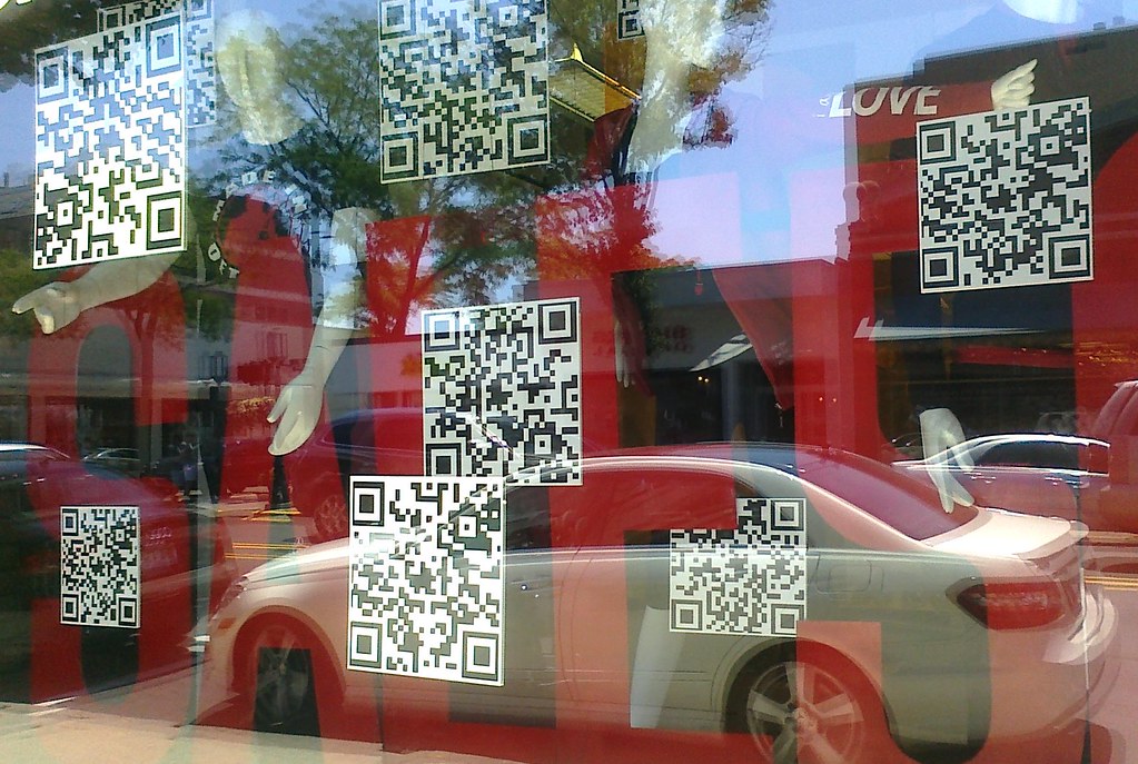 QR code scans