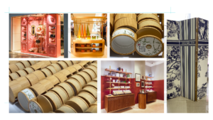 FSC-certified kraft paper watch box with eco-friendly structure