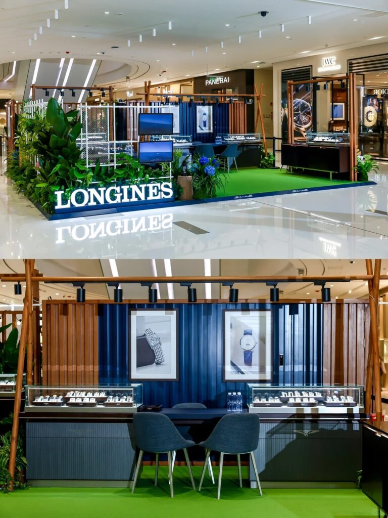 Longines watch display