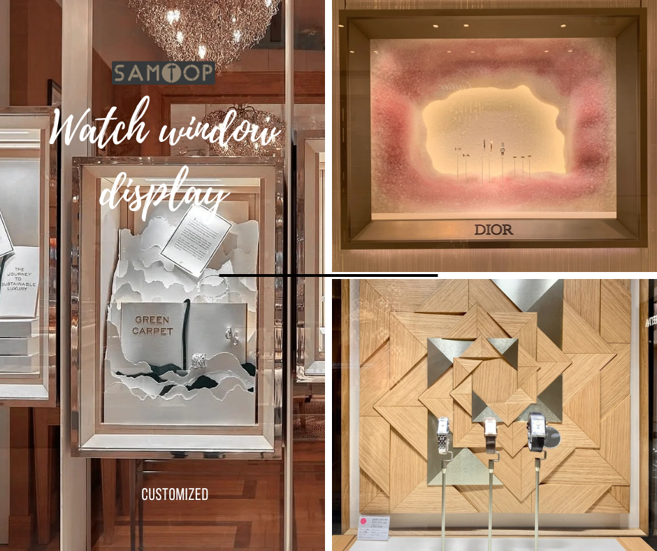 alt="POP display highlighting luxury fragrance in retail store"