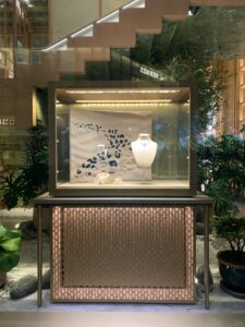 luxury watch pop-up display