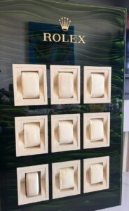 luxury timepiece showcase lighting