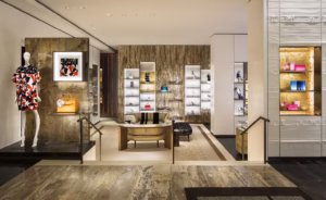 Luxury stone base for retail