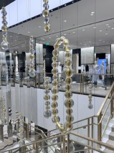 Custom resin product holders for luxury retail display