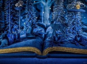 Velvet and brass product riser