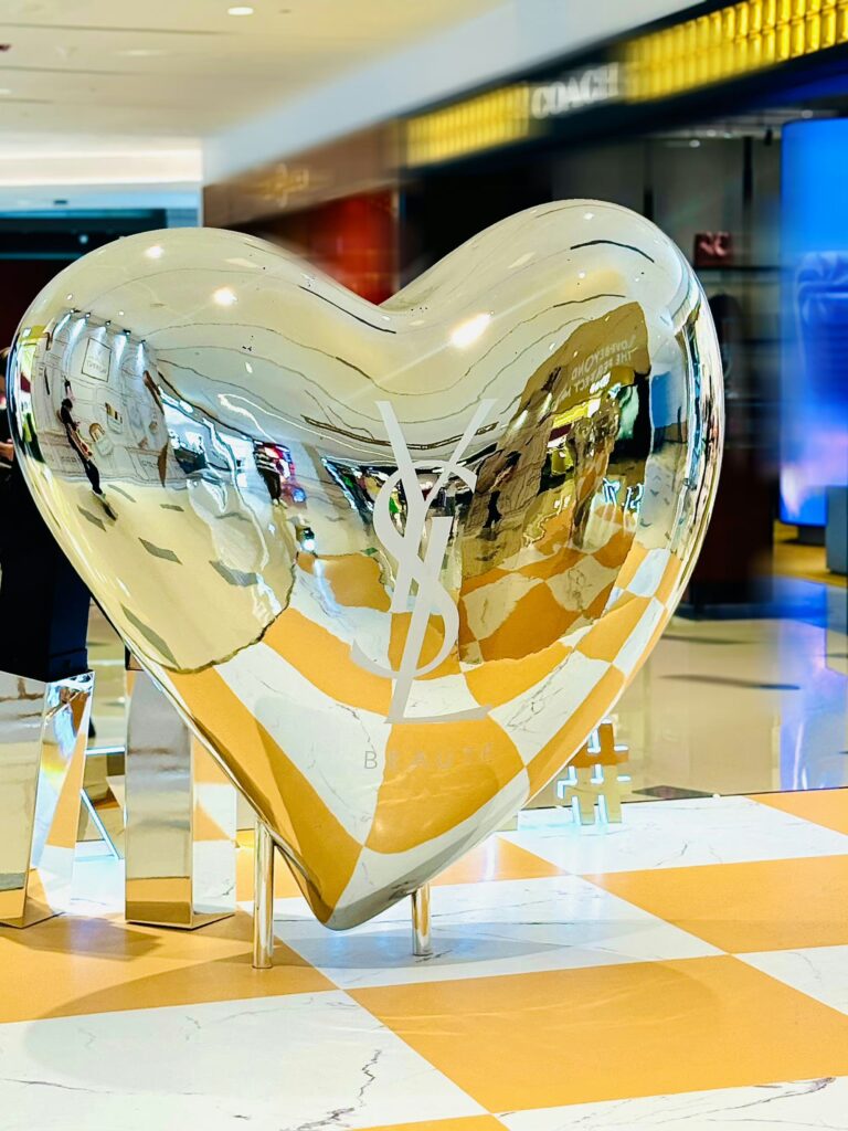 gloss acrylic riser for fragrance display