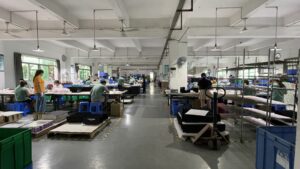 Creative agency collaborating with Chinese display factory on retail POP project