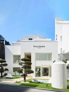 Giant perfume bottle display