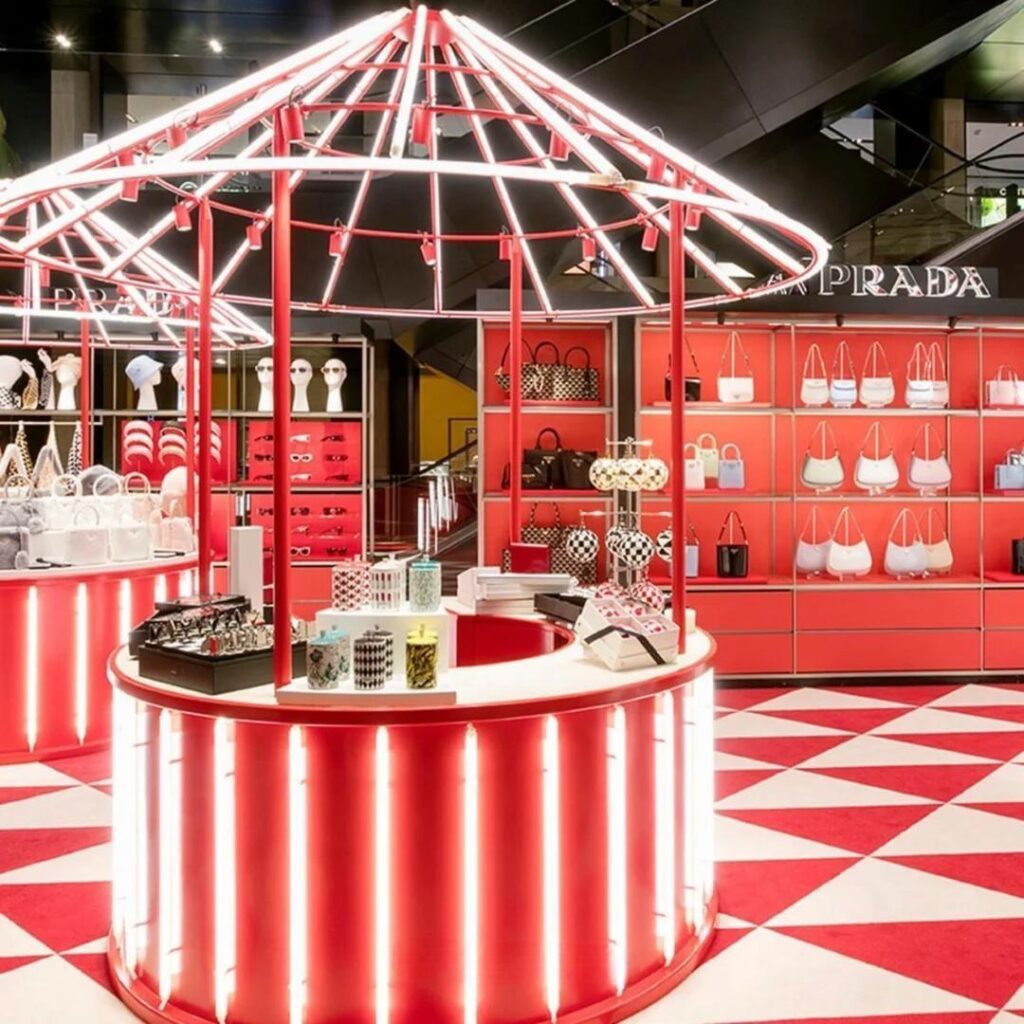 rotating retail unit