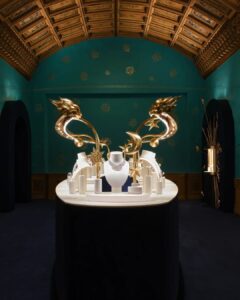 Hybrid POP display production parts assembled by local team