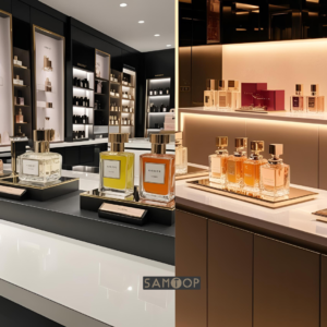 matte vs gloss retail Matte vs gloss surface finish comparison for retail fixtures