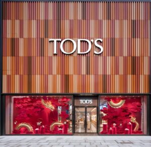 Custom paper flower with foil logo branding