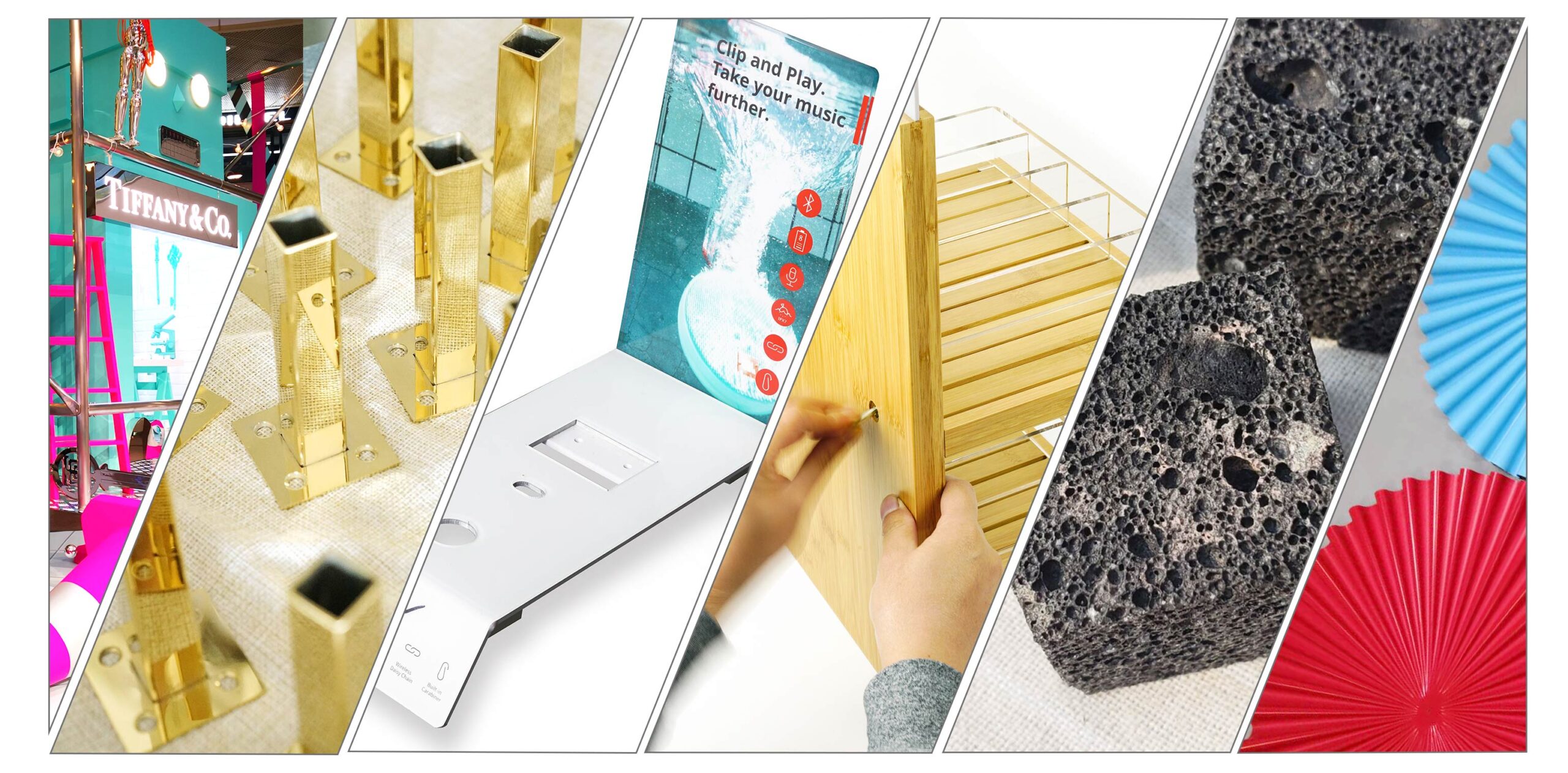 bamboo retail display