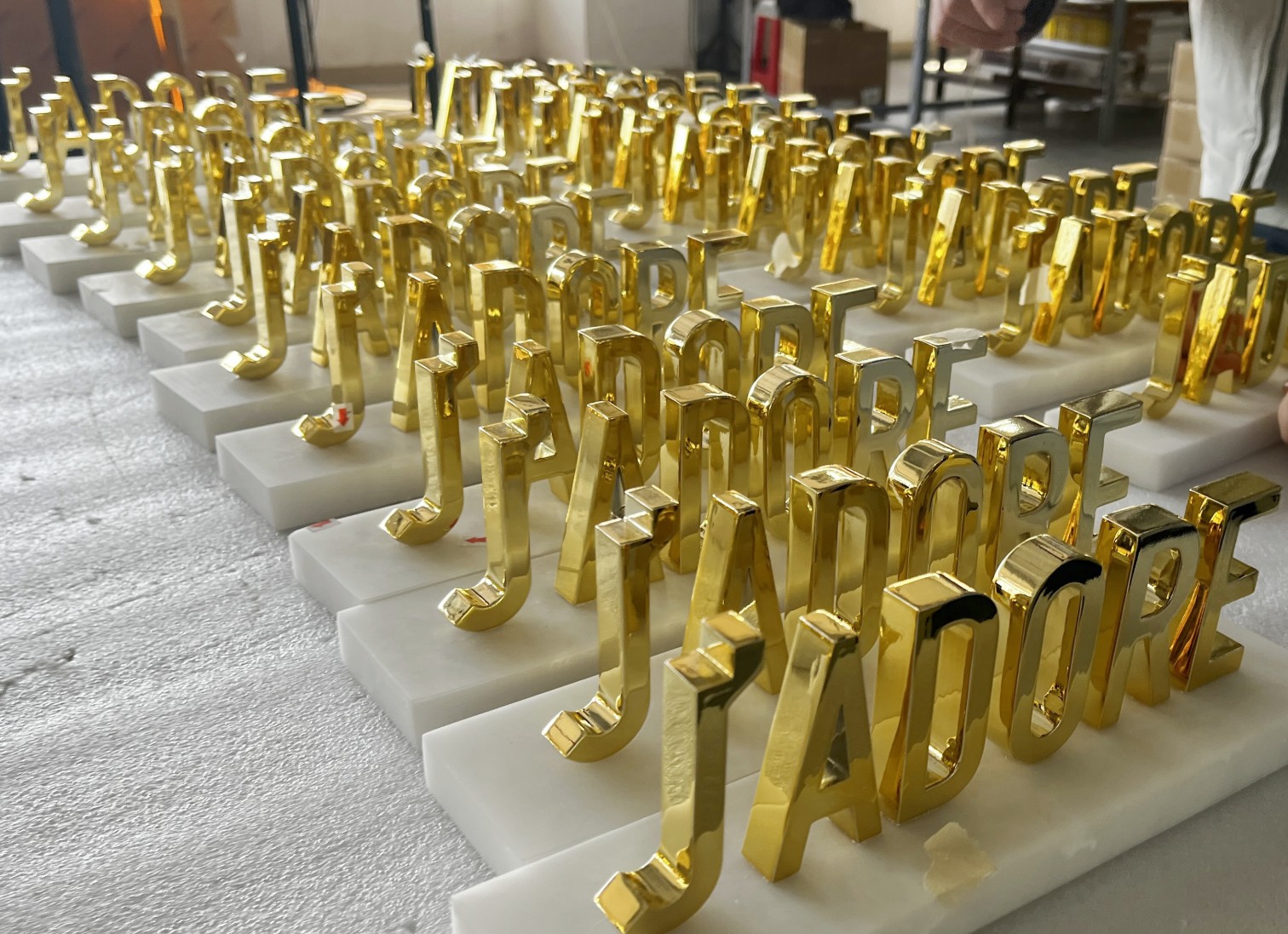 Promotional display props installation