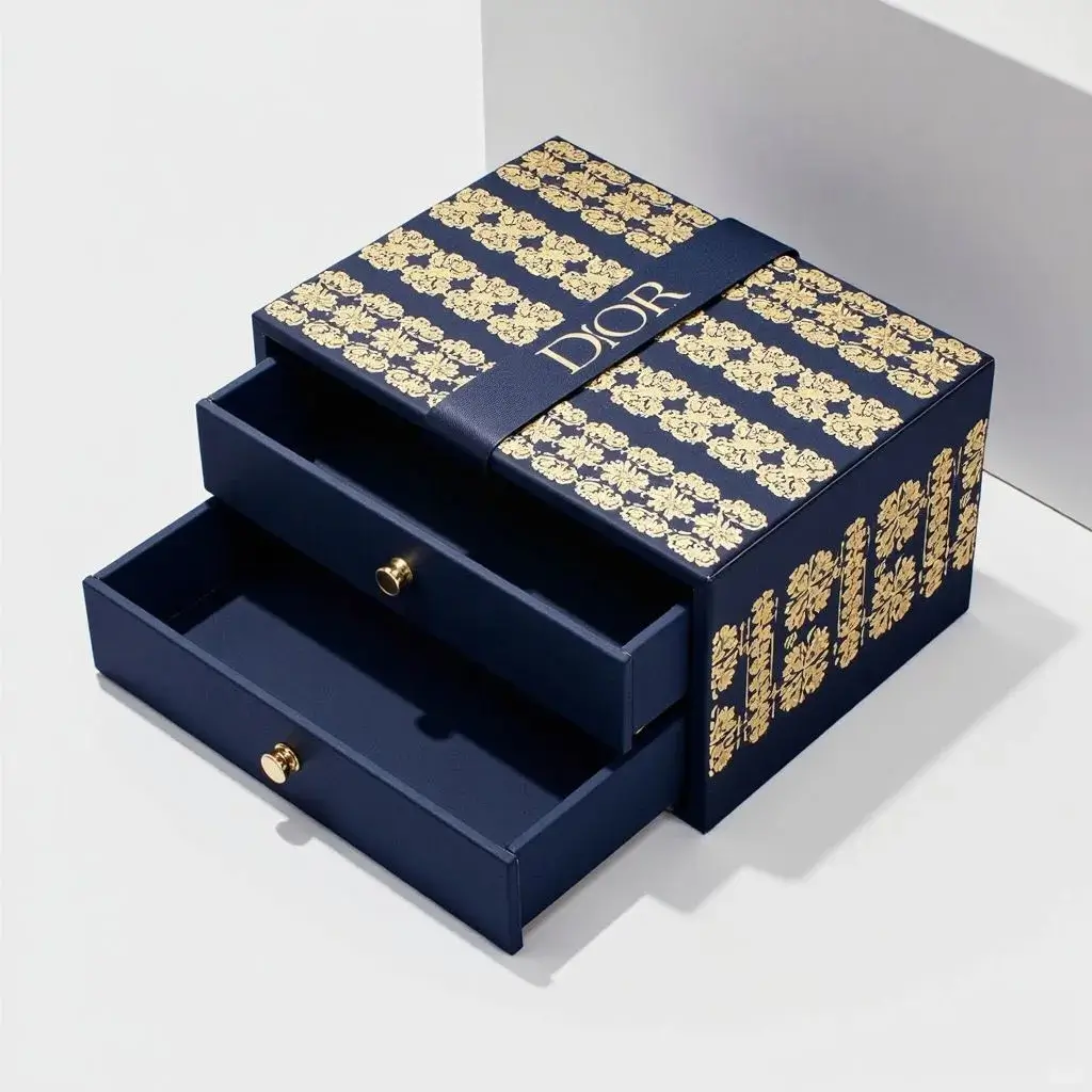 Luxury Perfume Packaging Box Design 1