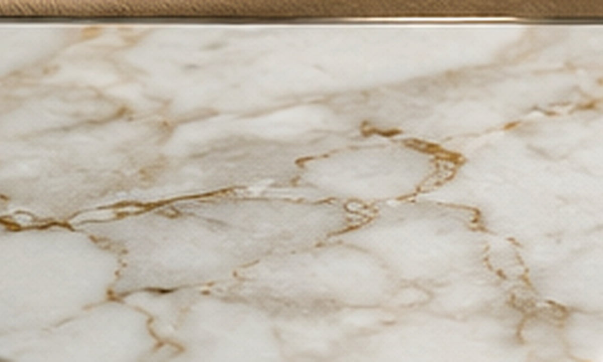 Faux marble finish