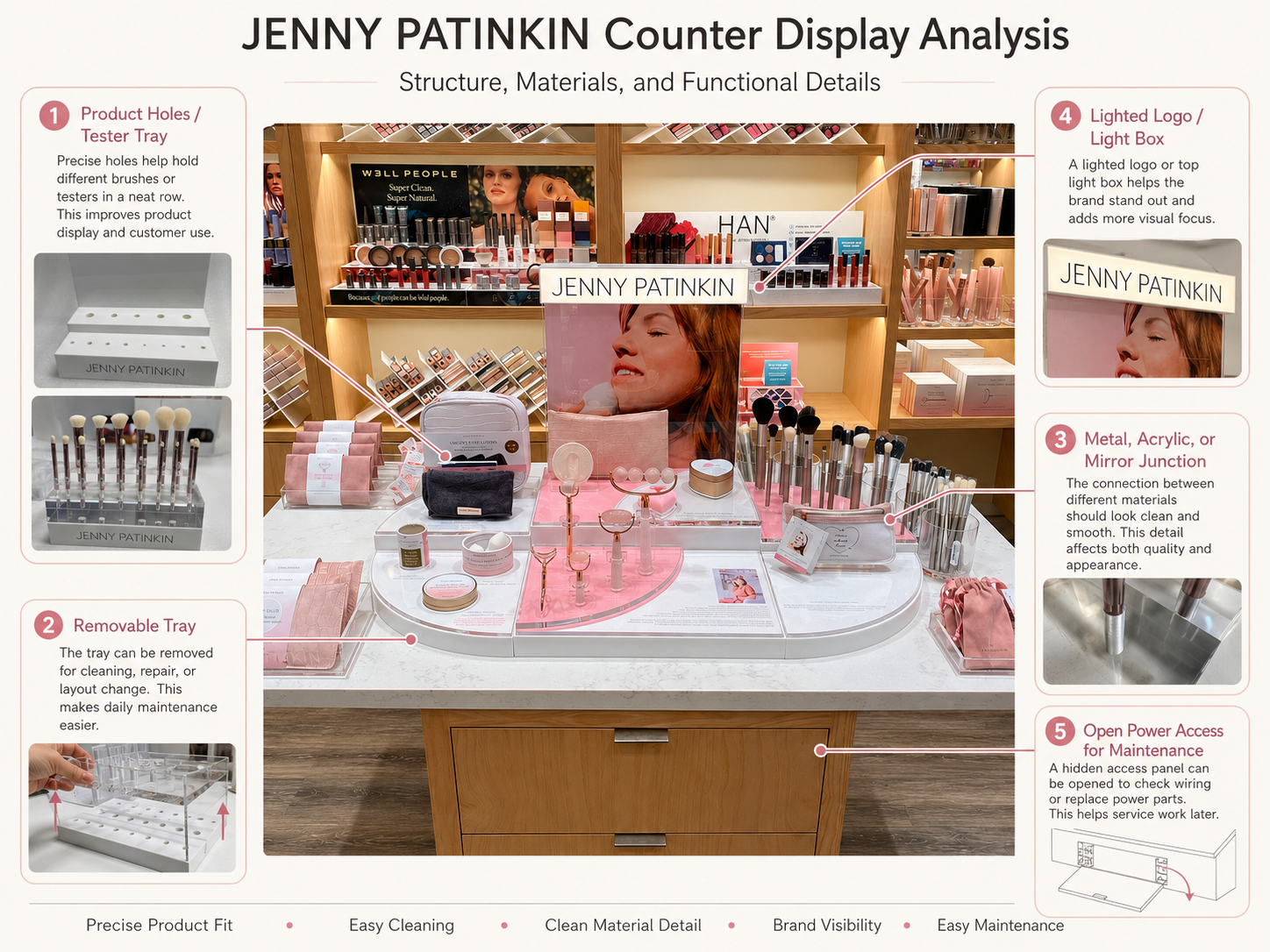 Cosmetic Display Project