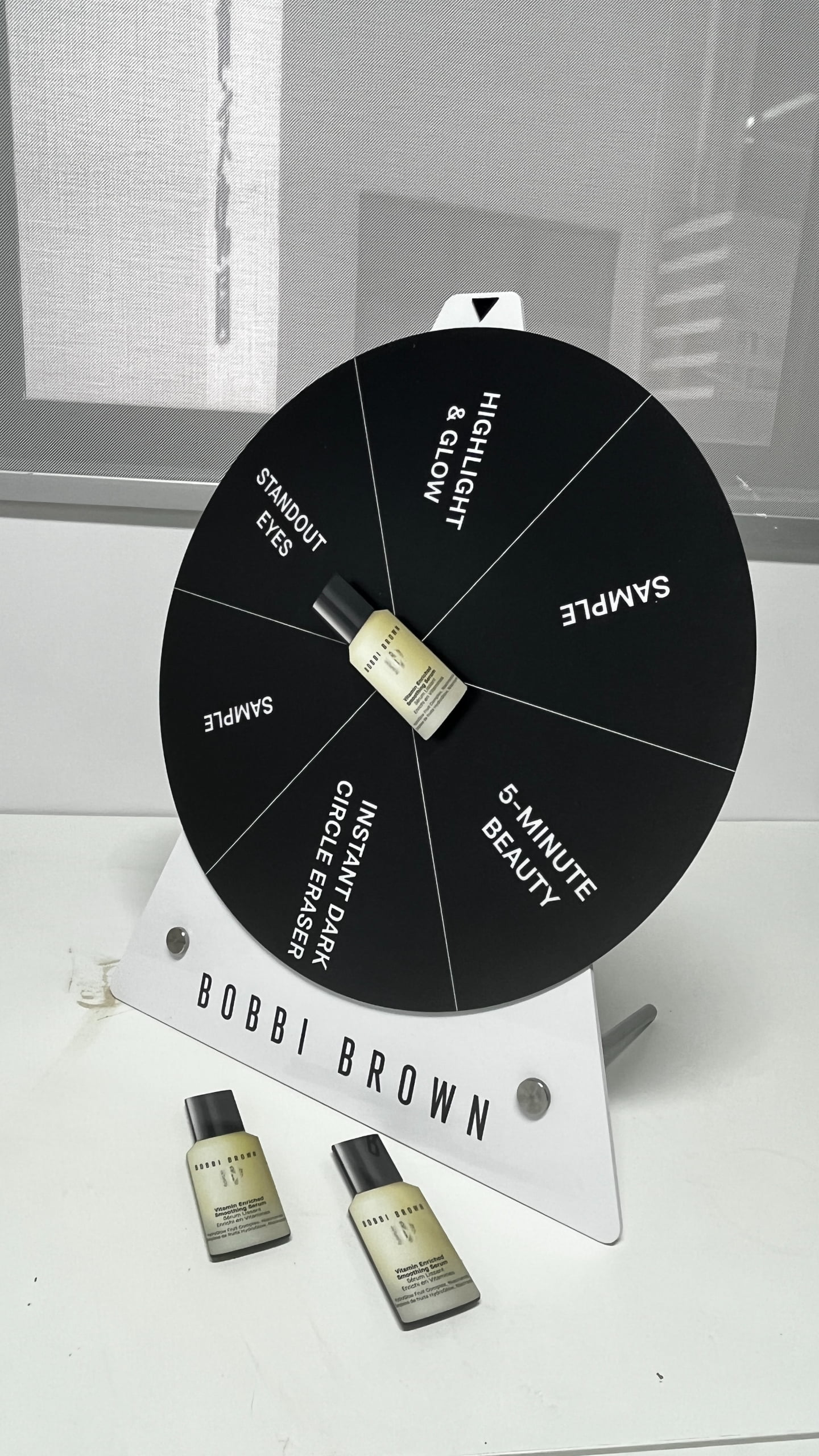 35cm Tabletop Prize Wheel for Beauty Promotion